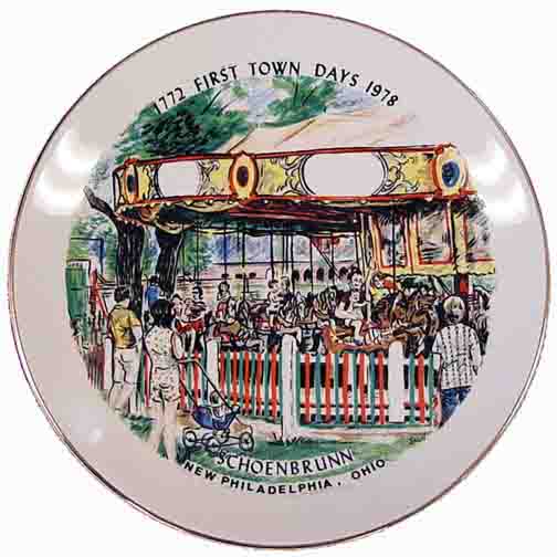 1978 First Town Days Souvenir Plate