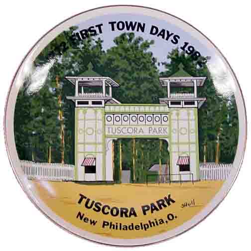 1982 First Town Days Souvenir Plate