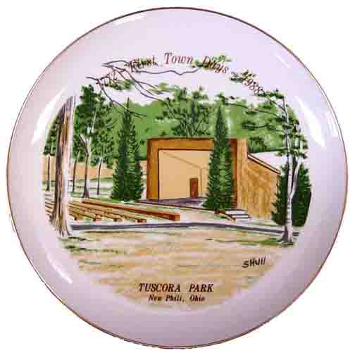 1988 First Town Days Souvenir Plate