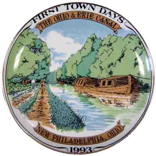 1993 First Town Days Souvenir Plate