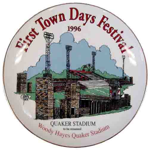 1996 First Town Days Souvenir Plate