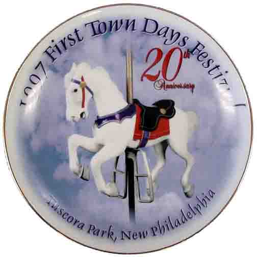 1997 First Town Days Souvenir Plate