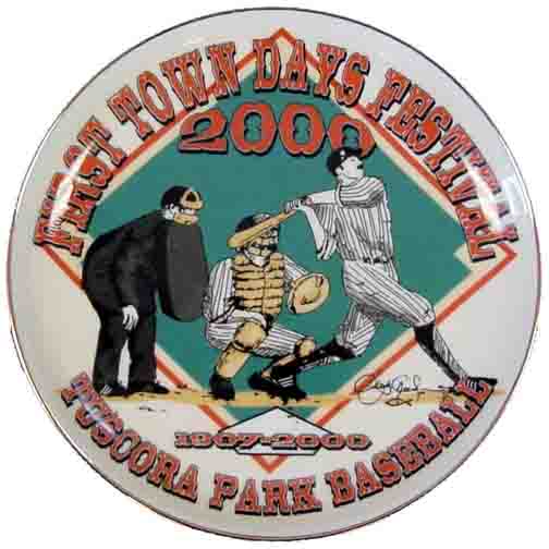 2000 First Town Days Souvenir Plate