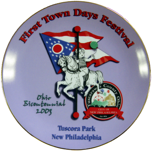 2003 First Town Days Souvenir Plate