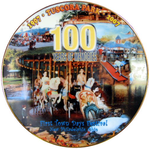 2007 First Town Days Souvenir Plate