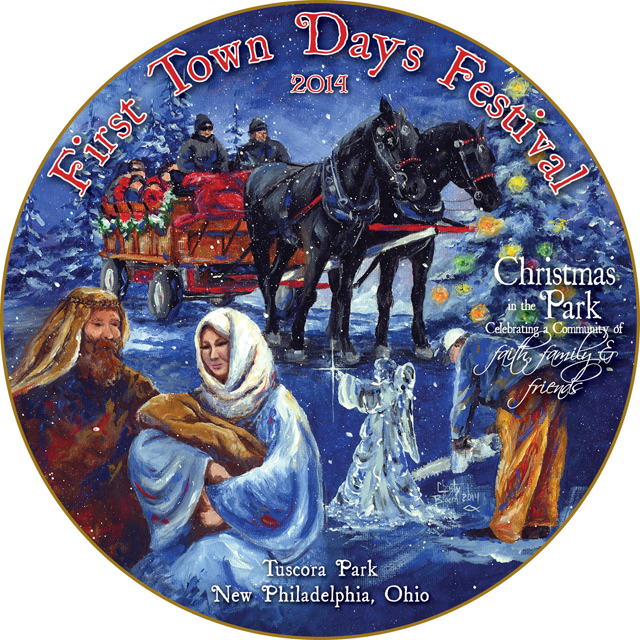 2014 First Town Days Souvenir Plate