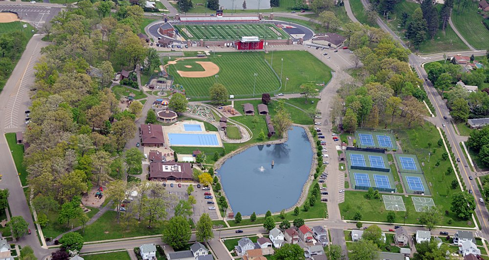 Tuscora Park Aerial View